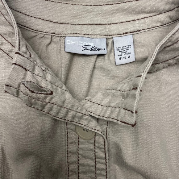 Chicos Platinum Jacket - Picture 3 of 4